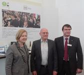 Innovationen aus Baden-Württemberg: Ministerbesuch am Stand der Karlsruher Messegesellschaft
