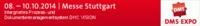 DHC VISION auf der DMS Expo, 8.-10. Oktober 2014, Stuttgart