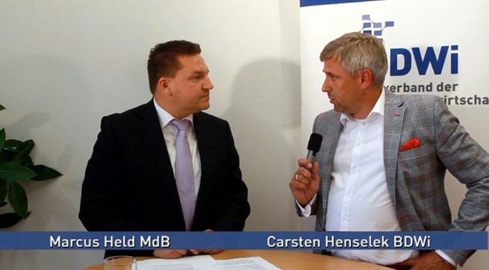 BDWi im Gespräch mit Marcus Held MdB BDWi im Gespräch mit Marcus Held MdB