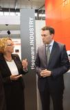 Where IT works: Finanz- und Wirtschaftsminister Dr. Nils Schmid besucht tisoware auf der IT&Business 2014