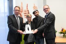 Duisburger Integrationspreis 2014 für das Projekt Tausche Bildung für Wohnen e. V.