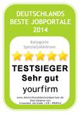 Jobportal Ranking: Yourfirm.de beste Spezial-Jobbörse in Deutschland