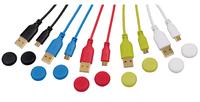 Bunte Ladekabel „Super Soft“ für PS4-Controller