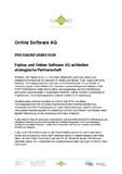 Fujitsu und Online Software AG schließen strategische Partnerschaft