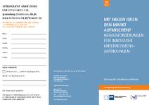 Mit neuen Ideen den Markt aufmischen?