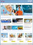 Neue Homepage der TUI Service AG, zentrale Reiseleiter- und Animationsorganisation der World of TUI