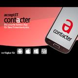 Smarte Adress-App?acceptIT contacter? jetzt auch im DOCHOUSE-Portfolio