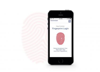 Einfach, schnell, sicher: Deutsche Bank bietet ihren Kunden Online-Zugang mit Fingerabdruck und Banking mit photoTAN (FOTO)