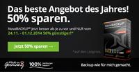 Preisvorteil des Jahres? bis zu 50 Prozent Rabatt für NovaBACKUP im Rahmen des ?Black Fridays? bis zum 01.12.2014