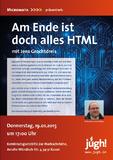 Terminhinweis der JUGH: Am Ende ist doch alles HTML
