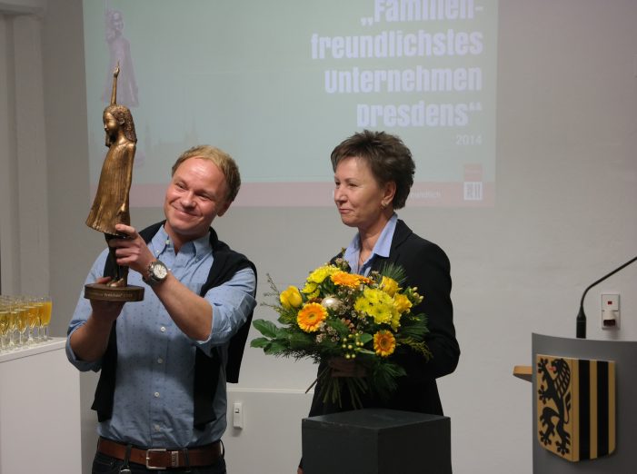 gevekom GmbH gewinnt Innovationspreis „Familienfreundlichstes Unternehmen Dresdens 2014“