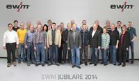 25 EWM-Mitarbeiter feiern ihr Jubiläum