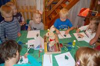 Weihnachtsgrüße aus kleinen Händen: Die „Minis“ sind jetzt dran