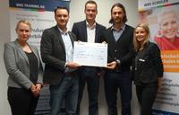 Weiterbildungsspezialist WBS Training spendet insgesamt 250.000 Euro für bildungsnahe und soziale Initiativen