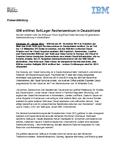 IBM eröffnet SoftLayer Rechenzentrum in Deutschland