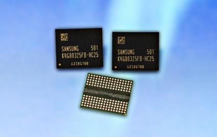 Samsung Electronics startet Massenproduktion des industrieweit ersten 8-Gigabit-Grafik-DRAMs (GDDR5) (FOTO)