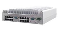 Box-PC für den direkten Anschluss von 16 GigE-Kameras mit PoE