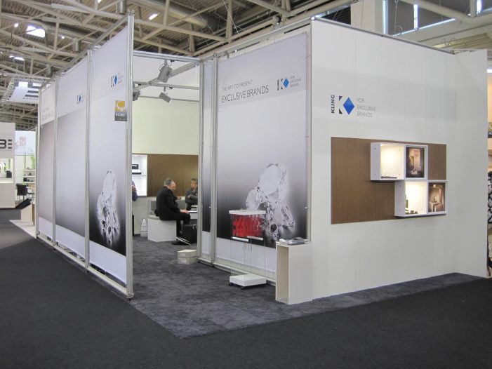 Kling GmbH auf der Schmuckmesse Vincenza Winter 2015 Kling GmbH auf der Schmuckmesse Vincenza Winter 2015
