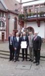 Goldene Ehrennadel für Holger Haring