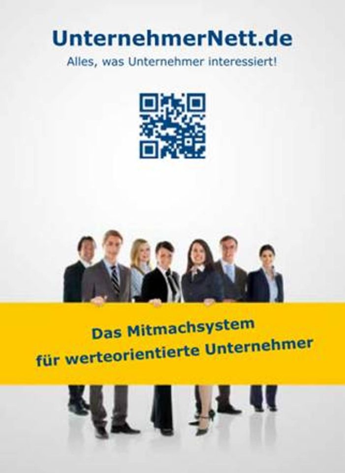 Neu! UnternehmerNett. Für Wenige das Richtige!