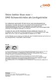 Steer better than ever – IMO Schwenktriebe als Lenkgetriebe