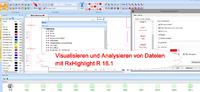 Visualisieren und Analysieren von Daten und Zeichnungen mit RxHighlight R16.1