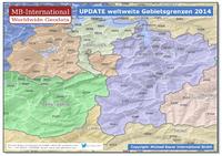 Aktualisierung der weltweiten Gebietsgrenzen