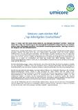 Umicore zum vierten Mal „Top Arbeitgeber Deutschland“