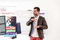 Öffentliches Seminar „Speech Pad – rhetorisch überzeugen“ mit Patrick Nini