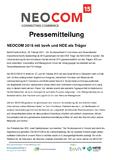 NEOCOM 2015 mit bevh und HDE als Träger