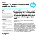 Syngenta sichert Daten-Compliance mit  iTernity iCAS and HP Storage