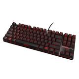 Neu bei Caseking: Die kompakte mechanische Gaming-Tastatur STRIKE Battle von OZONE mit LED-Beleuchtung und Alu-Oberfläche