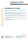 Experimente für Schüler