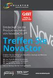 Presse-Event: Produktvorstellung für Journalisten von NovaStor auf der CeBIT 2015