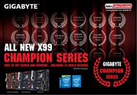 GIGABYTE präsentiert die neue Mainboard-Modellreihe X99 Champion