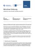 Münchner Erklärung anlässlich der Handwerksmesse