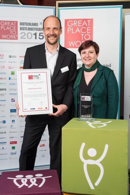 Great Place to Work: Analog Devices gehört zu Deutschlands besten Arbeitgebern 2015 (FOTO)