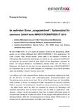 Im wahrsten Sinne „ausgezeichnet“: Spitzenplatz für ementexx GmbH beim INNOVATIONSPREIS-IT 2015