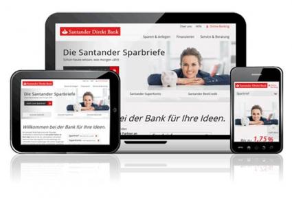 Neue Santander Direkt Bank für den deutschen Online Markt (FOTO)