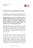 LG eröffnet neues Produktionszentrum in Vietnam