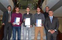 Studenten der Hochschule Karlsruhe? Technik und Wirtschaft erhalten ITK Student Award 2015