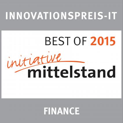 MBVO.de gewinnt auch 2015 den Innovationspreis des Mittelstands in der Kategorie „Finance“ (FOTO)