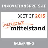 alfatraining wird mit dem Prädikat ?Best of 2015? beim Innovationspreis IT-Mittelstand ausgezeichnet