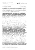 Digitalisierung und Zusammenarbeit in der Logistik