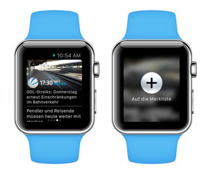 Sat.1 Regional stellt App für die Apple Watch vor (FOTO)