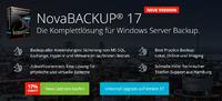 Rabattaktion und Lizenztausch bei NovaStor zum Launch von NovaBACKUP® 17