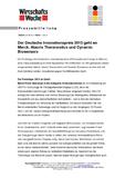 Der Deutsche Innovationspreis 2015 geht an Merck, Alacris Theranostics und Dynamic Biosensors
