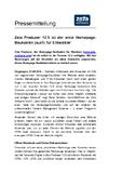 Zeta Producer 12.5 ist der erste Homepage-Baukasten (auch) für Entwickler