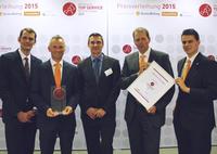 Poleposition für Jobware bei TOP SERVICE 2015