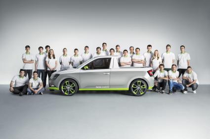 –AzubiCar– mit Spaßfaktor: Der Pickup SKODA FUNstar (FOTO)